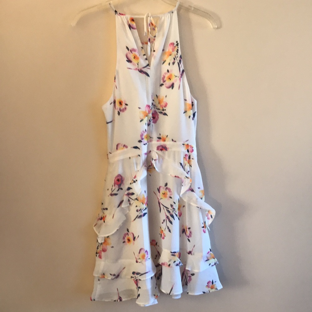 NWT | Parker | Primrose Ruffled A-line Halter Dress Size Small - Picture 6 of 12